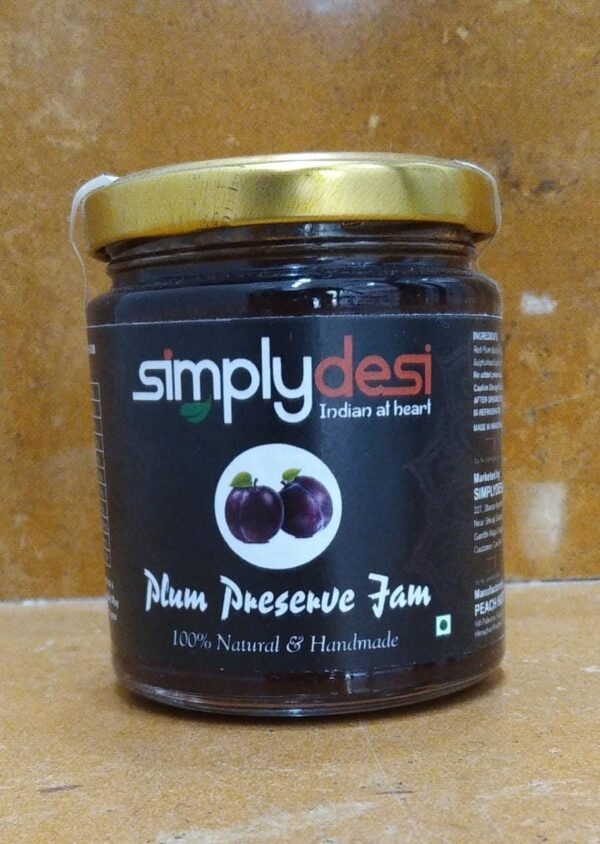 Plum Preserve Jam
