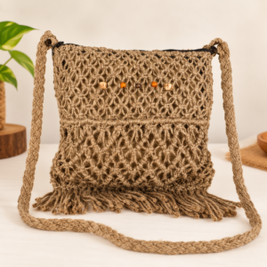 Jute Sutl Square Big Bag