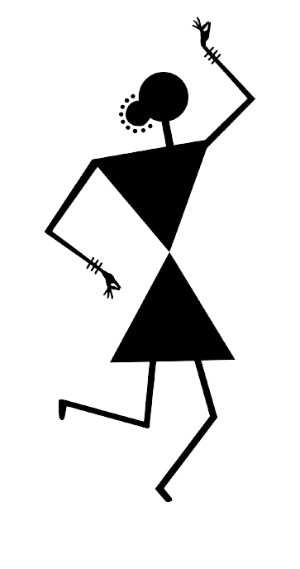 Warli art character